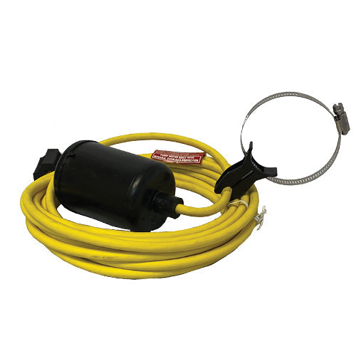 Excel Pipe Mounted 30 ft. Open Float Switch with 115v Plug